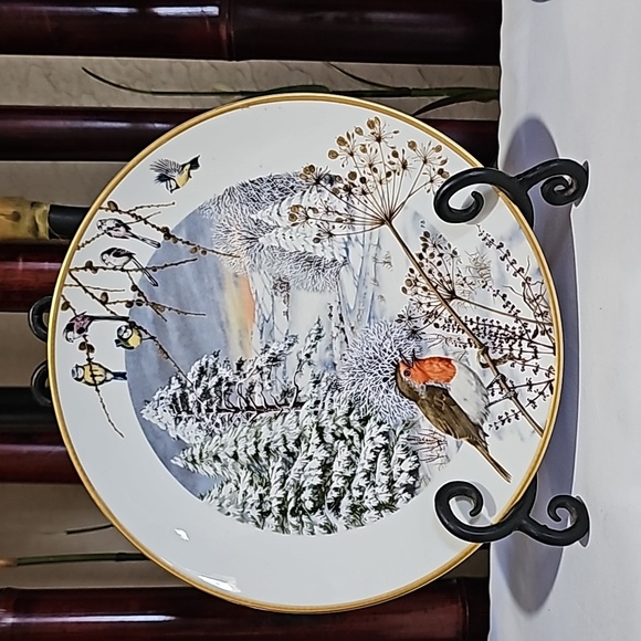 Plate A Country Lane In December Limited Edition - Picture 15 of 16